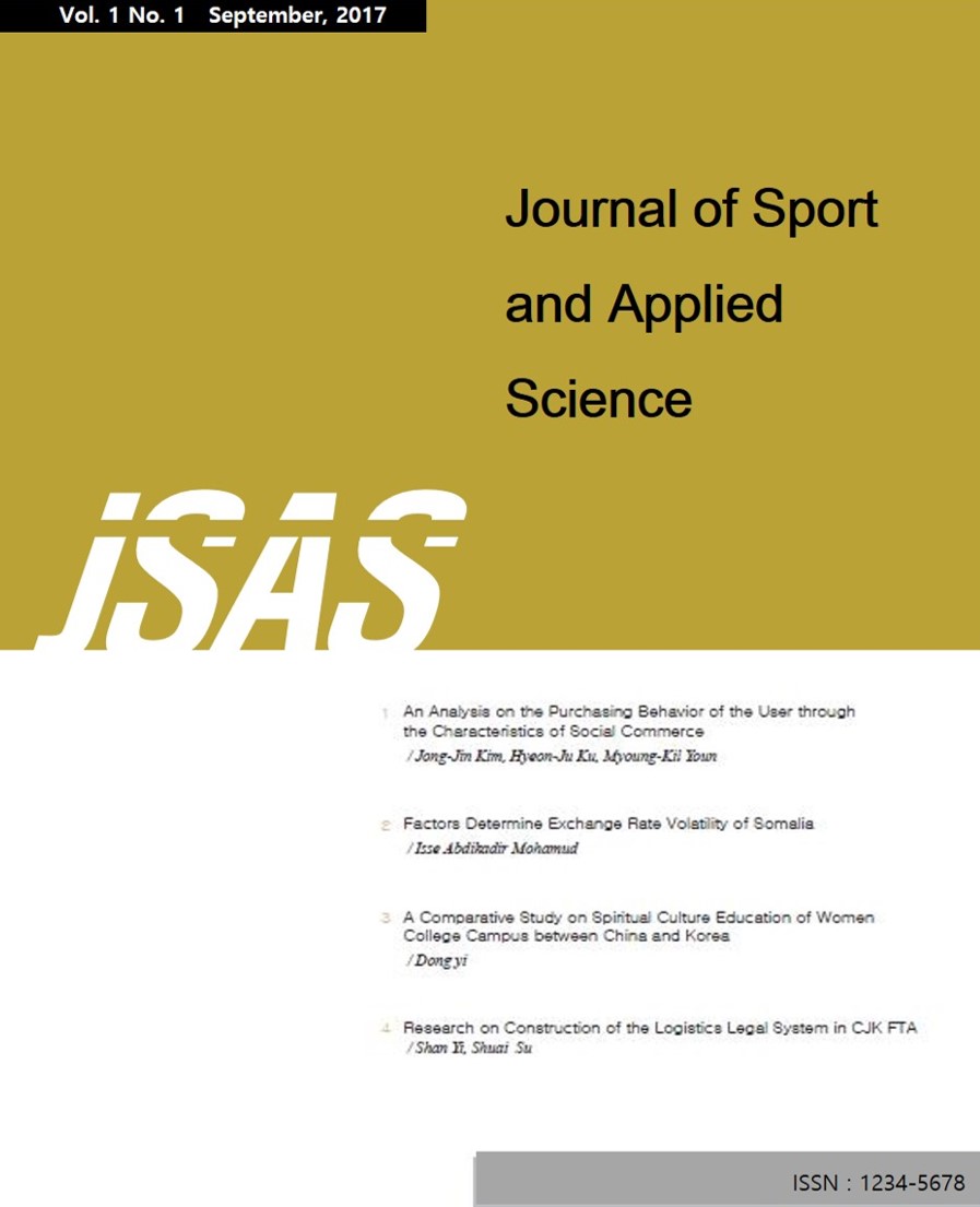Journal of Sport and Applied Science(JSAS)